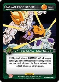 Saiyan Face Stomp (141) [BASE] - Dragon Ball Z TCG Single