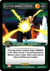Saiyan Energy Focus (52) [BASE] - Dragon Ball Z TCG Single