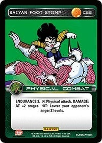 Saiyan Foot Stomp (55) [BASE] - Dragon Ball Z TCG Single