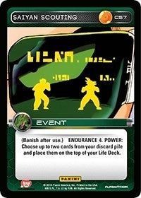 Saiyan Scouting (57) [BASE] - Dragon Ball Z TCG Single