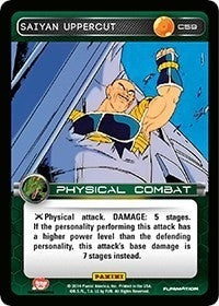 Saiyan Uppercut (59) [BASE] - Dragon Ball Z TCG Single