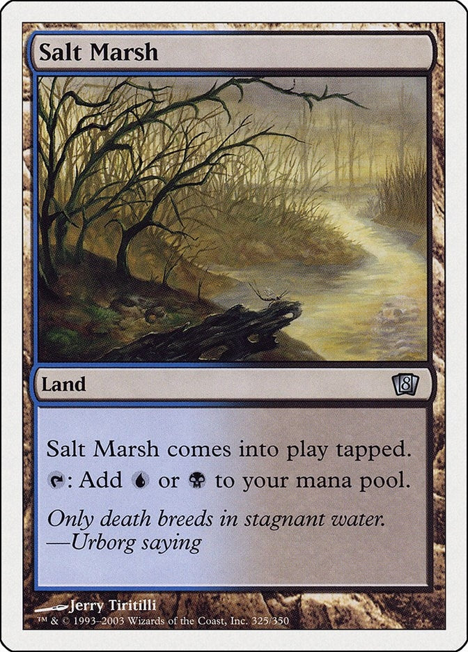 Salt Marsh (325) [8ED] - MTG Single