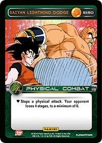 Saiyan Lightning Dodge (150) [BASE] - Dragon Ball Z TCG Single