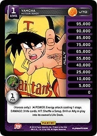 Yamcha - Action Ready (70) [BASE] - Dragon Ball Z TCG Single