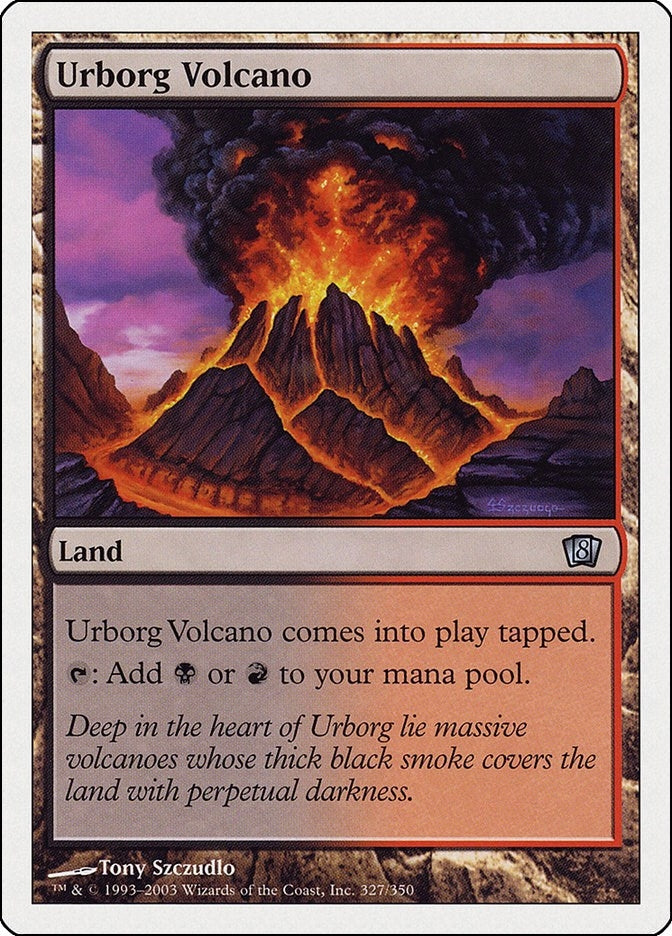 Urborg Volcano (327) [8ED] - MTG Single