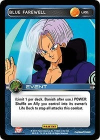 Blue Farewell (81) [BASE] - Dragon Ball Z TCG Single