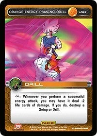Orange Energy Phasing Drill (91) [BASE] - Dragon Ball Z TCG Single
