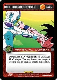 Red Shielded Strike (101) [BASE] - Dragon Ball Z TCG Single
