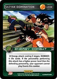 Saiyan Domination (102) [BASE] - Dragon Ball Z TCG Single