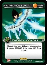 Saiyan Multi-blast (104) [BASE] - Dragon Ball Z TCG Single