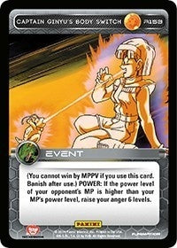 Captain Ginyu’s Body Switch (153) [BASE] - Dragon Ball Z TCG Single