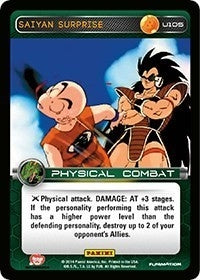 Saiyan Surprise (105) [BASE] - Dragon Ball Z TCG Single