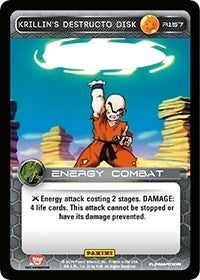 Krillin’s Destructo Disk (157) [BASE] - Dragon Ball Z TCG Single