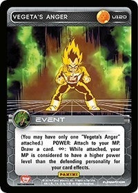 Vegeta’s Anger (120) [BASE] - Dragon Ball Z TCG Single