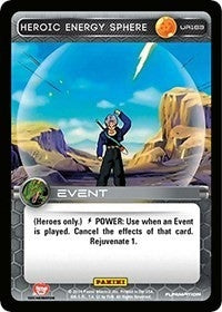 Heroic Energy Sphere (163) [BASE] - Dragon Ball Z TCG Single