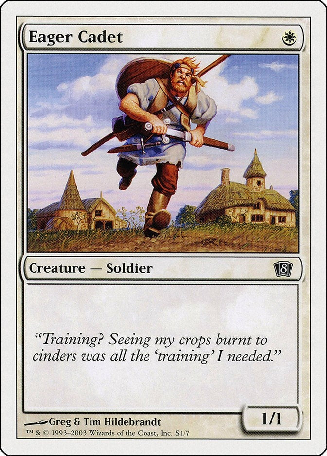 Eager Cadet (1) [8ED] - MTG Single