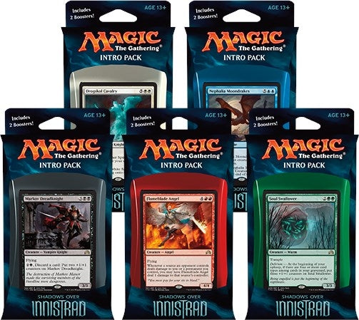 Shadows over Innistrad Intro Pack - Set of 5 [SOI] - MTG Sealed