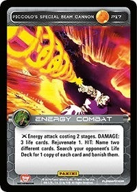 Piccolo’s Special Beam Cannon (17) [PRO] - Dragon Ball Z TCG Single