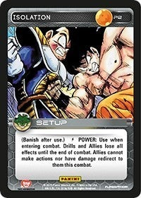 Isolation (Heroes & Villains) (2) [PRO] - Dragon Ball Z TCG Single