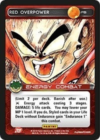 Red Overpower (Heroes & Villains) (5) [PRO] - Dragon Ball Z TCG Single