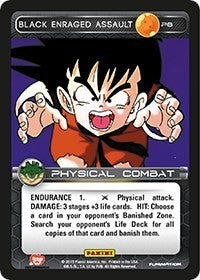 Black Enraged Assault (Heroes & Villains) (7) [PRO] - Dragon Ball Z TCG Single