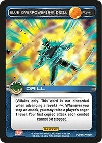 Blue Overpowering Drill (Heroes & Villains) (14) [PRO] - Dragon Ball Z TCG Single