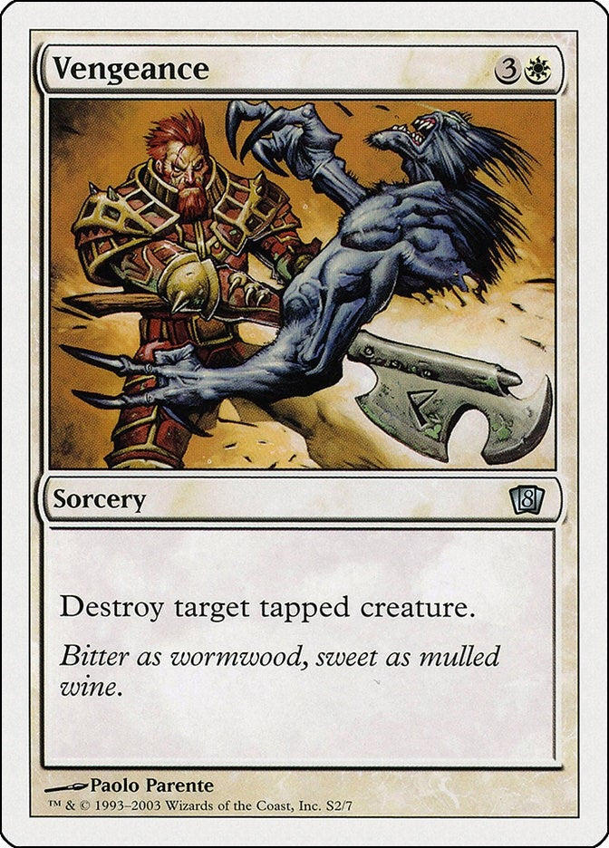 Vengeance (2) [8ED] - MTG Single