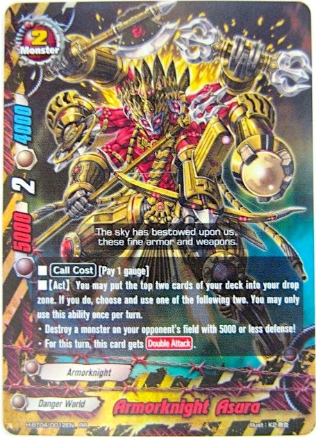 Armorknight Asura (40012) [H-BT04] - Future Card BuddyFight Single