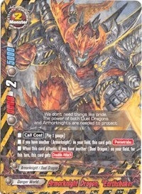 Armorknight Dragon ’Earthshaker’ (40027) [H-BT04] - Future Card BuddyFight Single