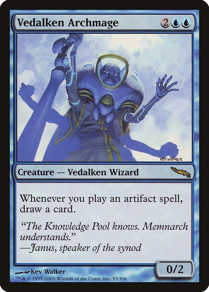 Vedalken Archmage (55) [MRD] - MTG Single