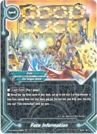 Fate Information (40043) [H-BT04] - Future Card BuddyFight Single