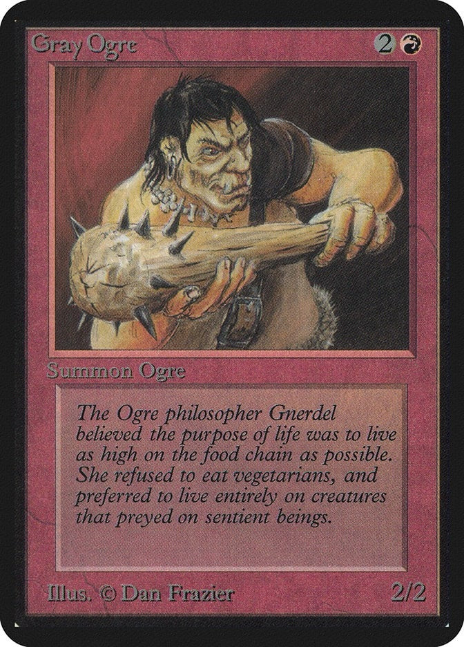 Gray Ogre [LEA] - MTG Single