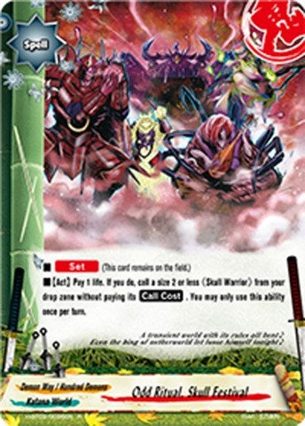 Odd Ritual Skull Festival (20036) [H-BT02] - Future Card BuddyFight Single