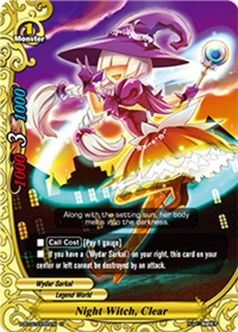 Night Witch Clear (20065) [H-BT02] - Future Card BuddyFight Single