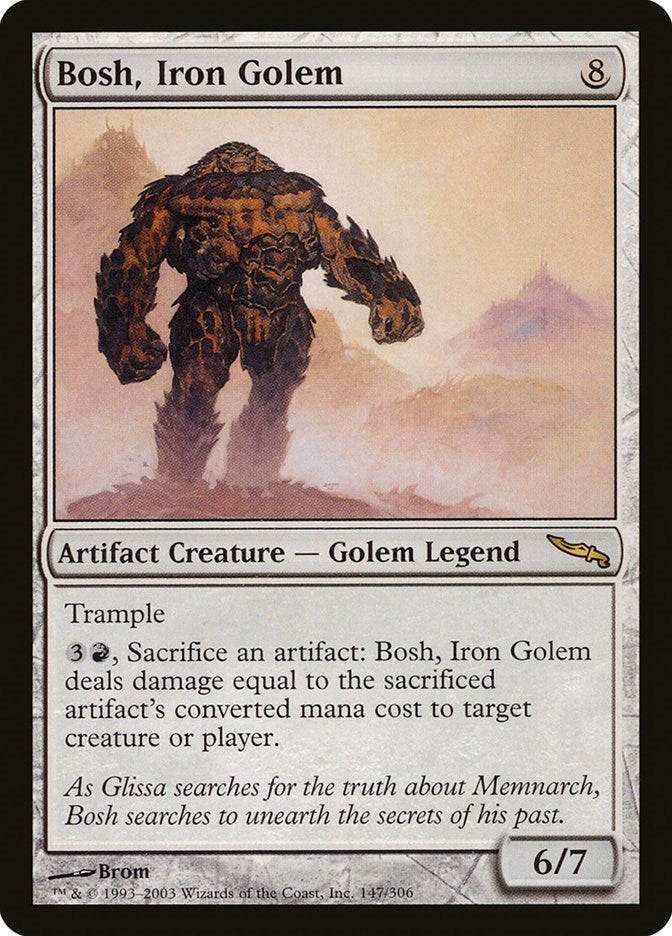 Bosh Iron Golem (147) [MRD] - MTG Single
