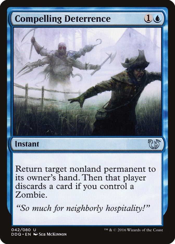 Compelling Deterrence (42) [DDQ] - MTG Single