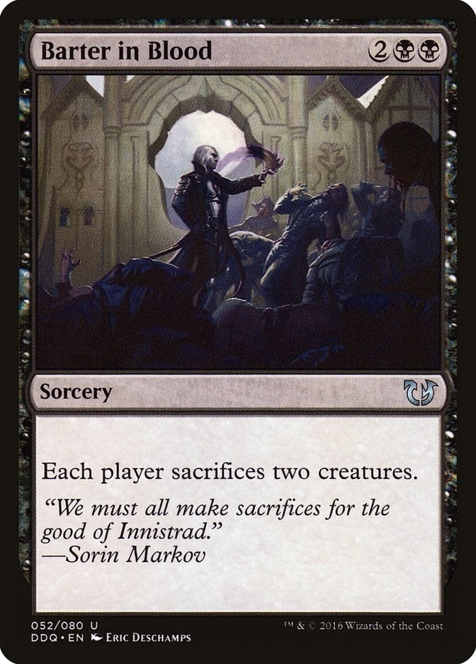 Barter in Blood (52) [DDQ] - MTG Single