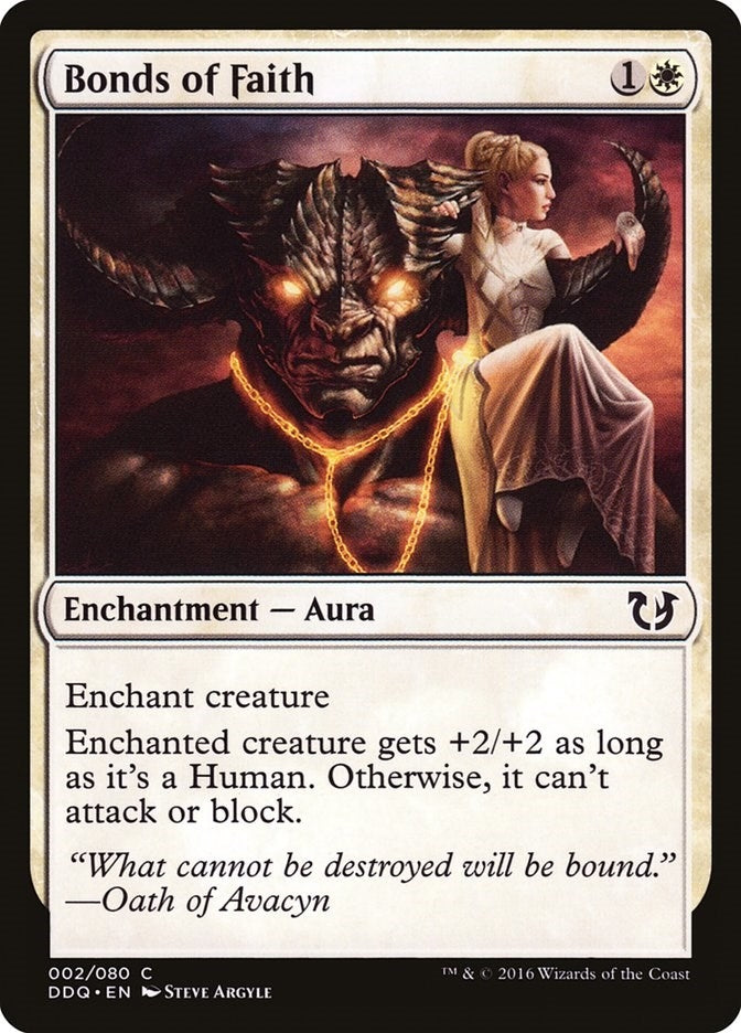 Bonds of Faith (2) [DDQ] - MTG Single