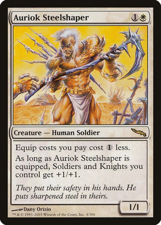 Auriok Steelshaper (4) [MRD] - MTG Single