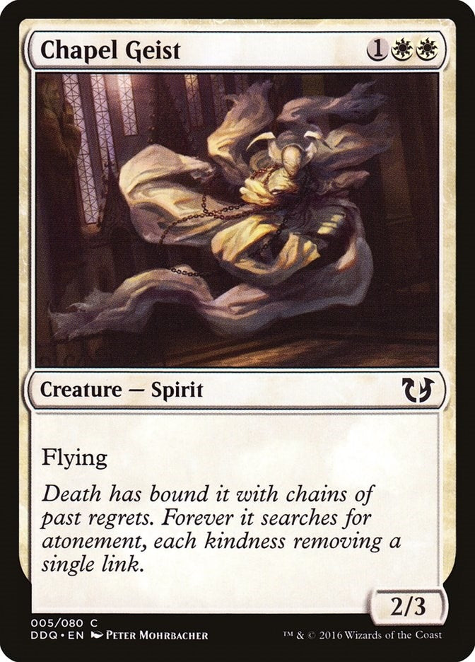 Chapel Geist (5) [DDQ] - MTG Single