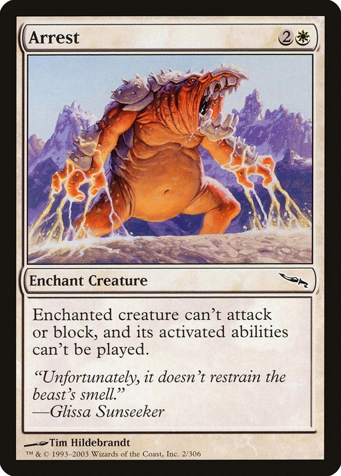 Arrest (2) [MRD] - MTG Single