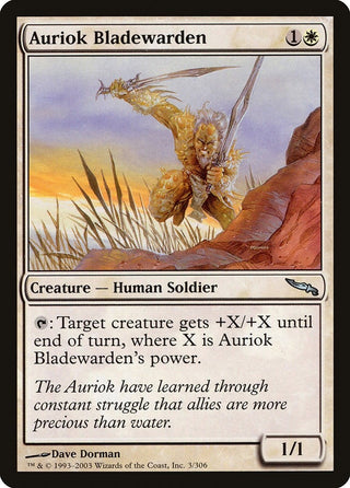 Auriok Bladewarden (3) [MRD] - MTG Single