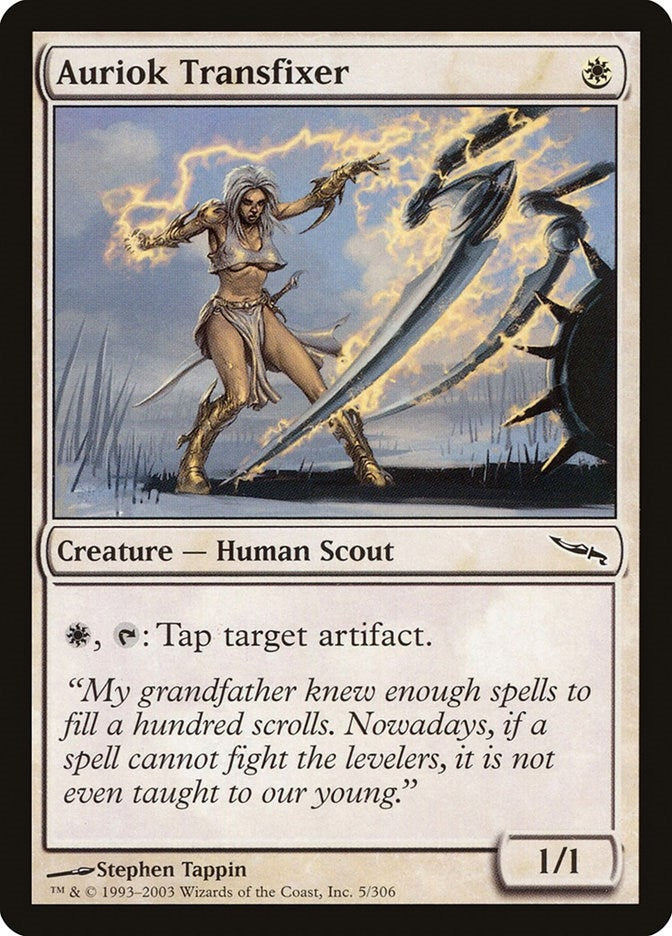 Auriok Transfixer (5) [MRD] - MTG Single