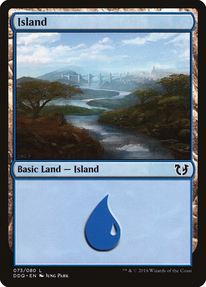 Island (073) (73) [DDQ] - MTG Single