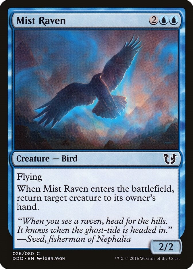 Mist Raven (26) [DDQ] - MTG Single