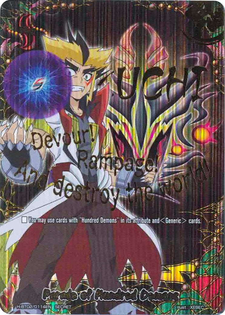 Parade of Hundred Demons (20114) [H-BT02] - Future Card BuddyFight Single
