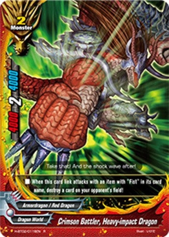 Crimson Battler Heavy-impact Dragon (20116) [H-BT02] - Future Card BuddyFight Single