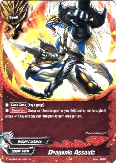 Dragonic Assault (20117) [H-BT02] - Future Card BuddyFight Single