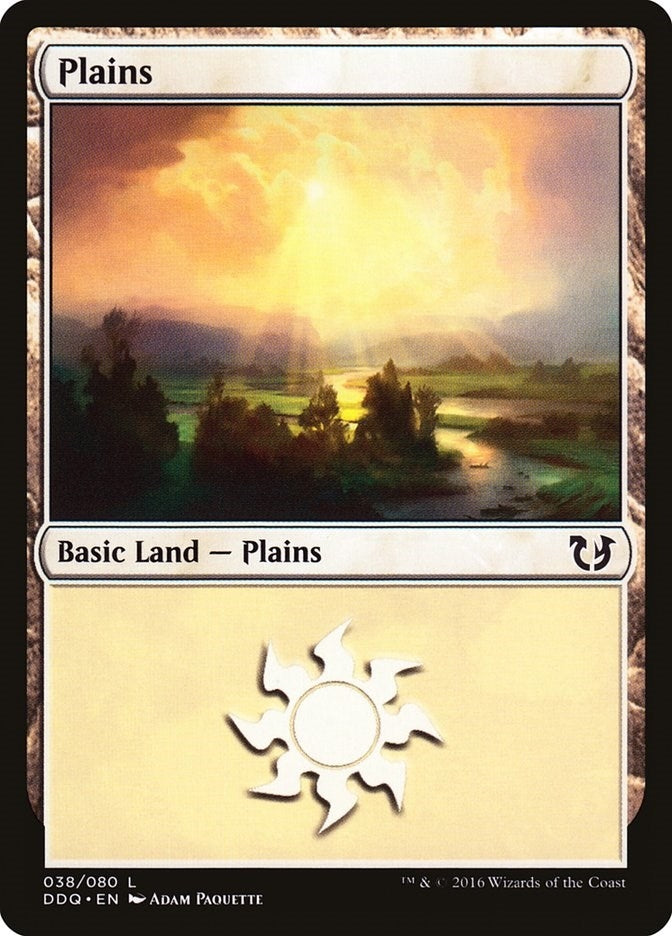 Plains (038) (38) [DDQ] - MTG Single