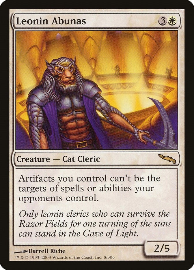 Leonin Abunas (8) [MRD] - MTG Single